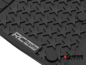 Jeep Wrangler JK Floor Liners - FlexFit - Front + Rear - Unlimited / 4-Door